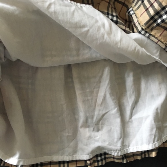 Vintage Burberry Smocked Dress - Picture 7 of 7